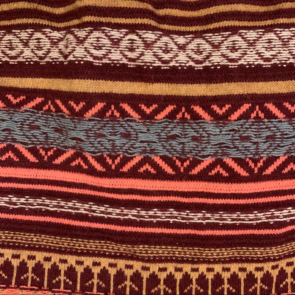 NWT WOOLRICH Cardigan Sweater Blazing Star Fair Isle Warm Cozy - Picture 6 of 15